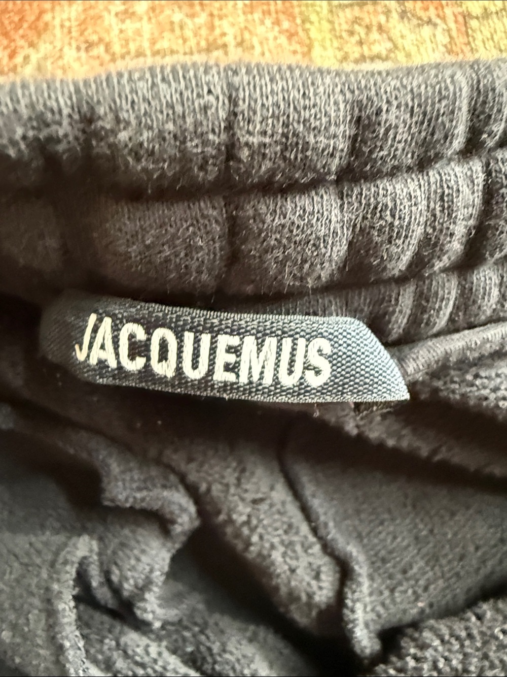 Jacquemus Navy Blue Elastic-Waist Sweatpants - Picture 2 of 5